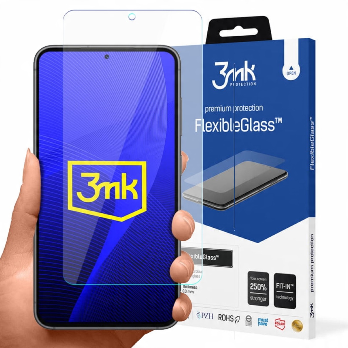 

3mk szkło hybrydowe na ekran do Samsung Galaxy S23