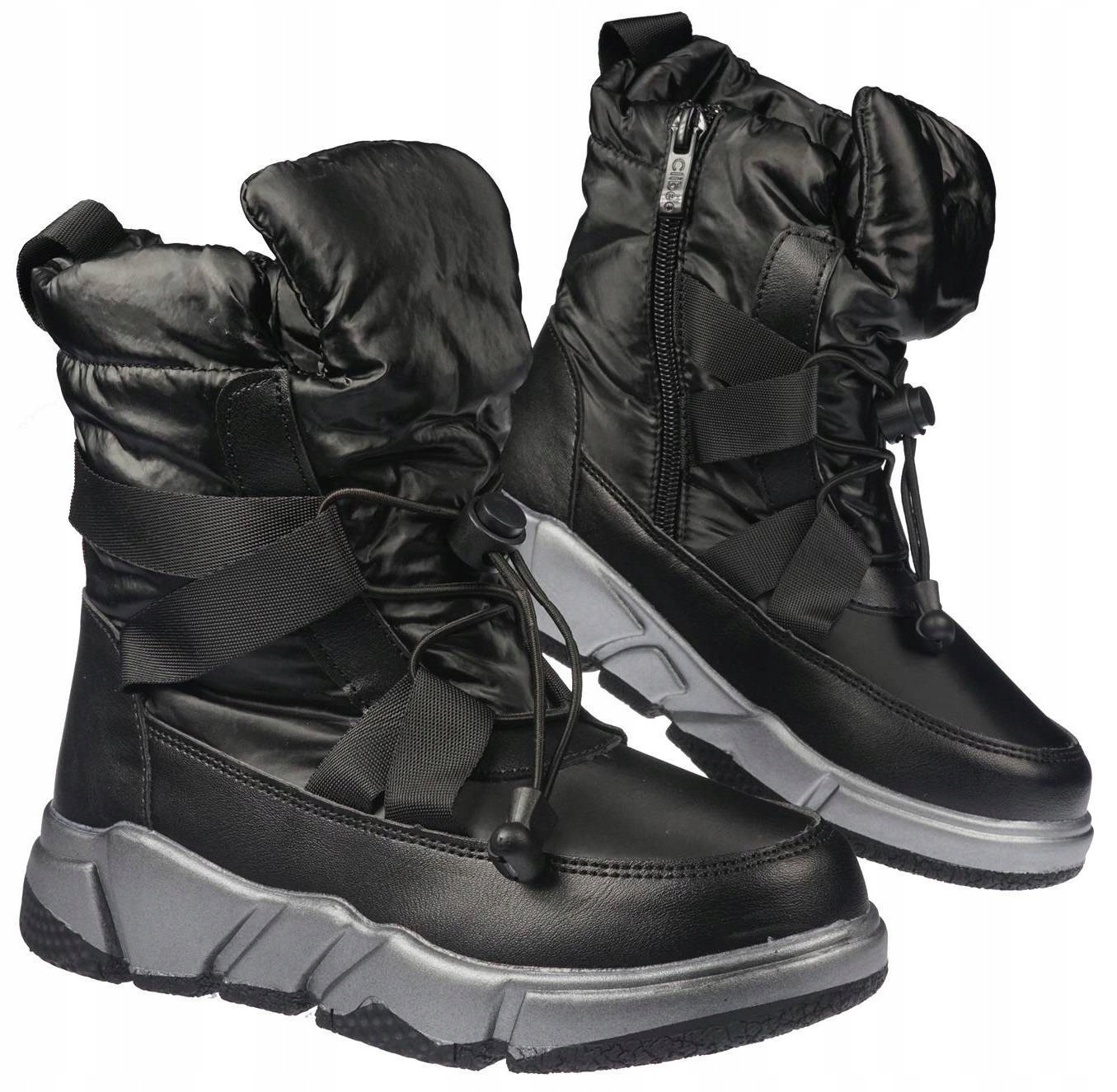 

Buty zimowe dziecięce Clibee CA91BL czarne 37