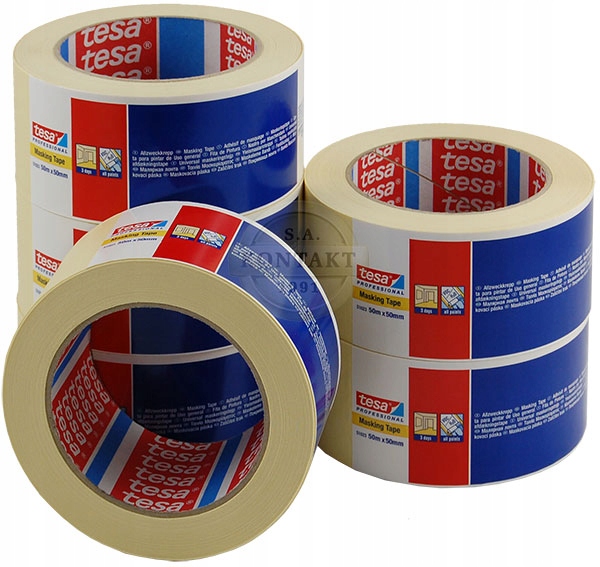 

Taśma malarska krepowana maskująca Tesa 50mm 6szt
