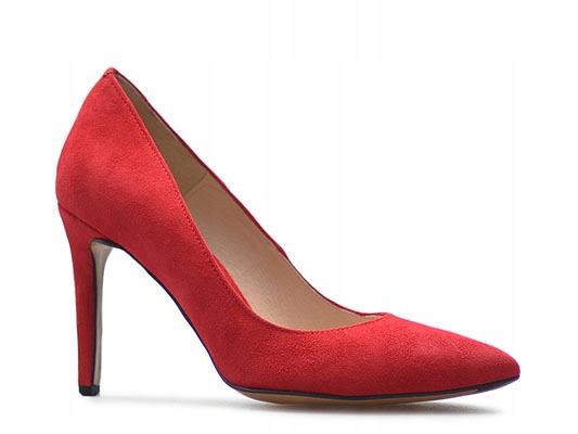 Boty Emis Z7279/916 Červený semiš