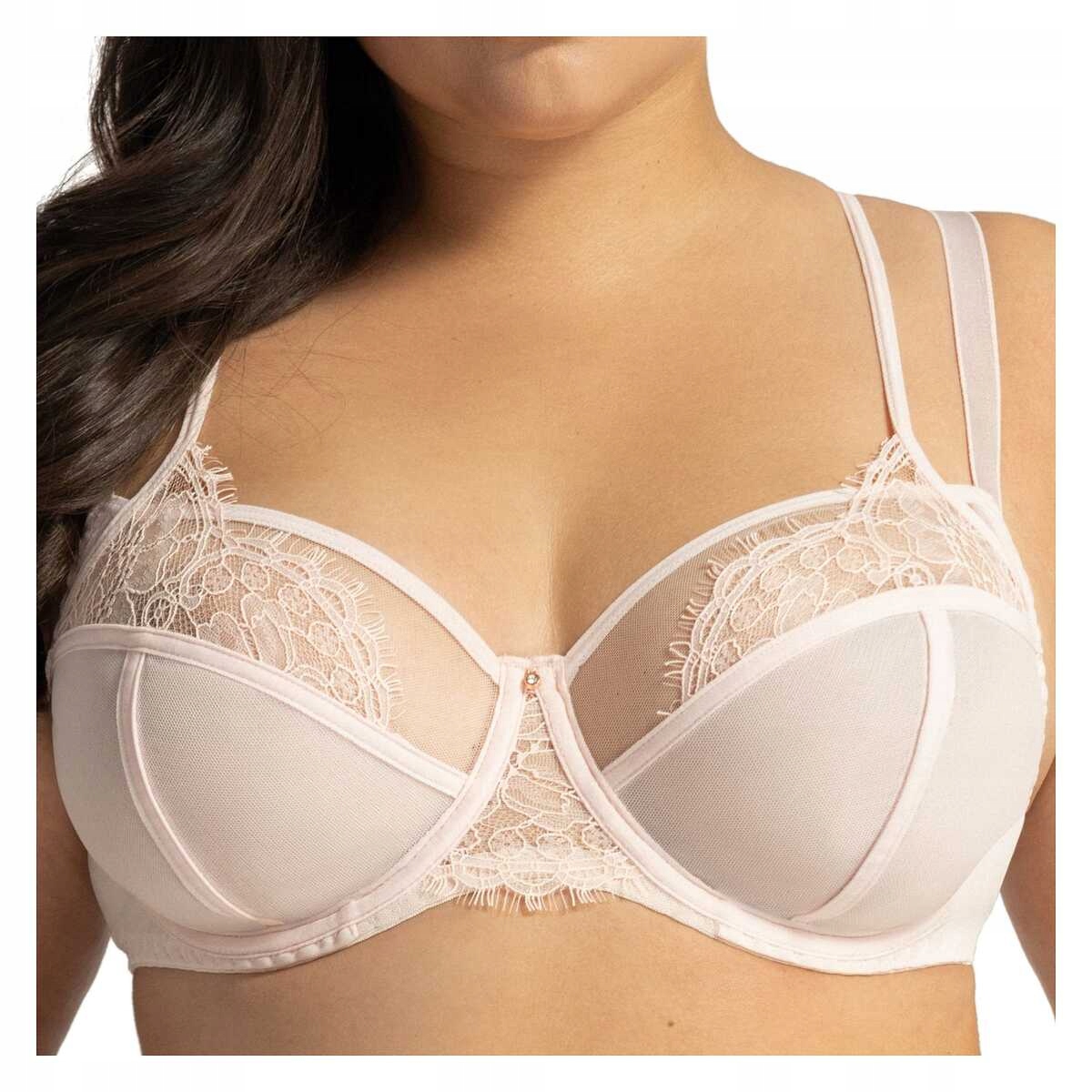 Ava Měkká podprsenka s krajkou Serenity 2164 powdery 85F