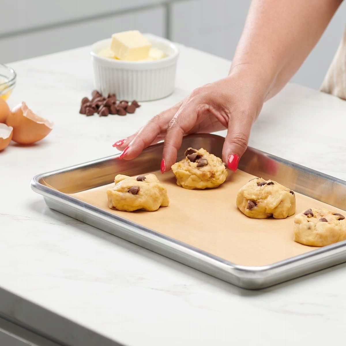 PAPIER DO PIECZENIA BRĄZOWY PERGAMINOWY ROLKA 10M Długość (cm) 1000