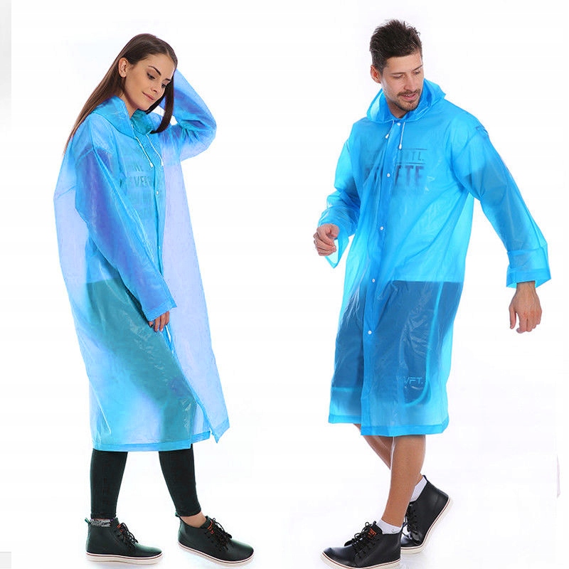 PŁASZCZ PRZECIWDESZCZOWY KIESZONKOWY FOLIOWY KOLOR Kolekcja Inna