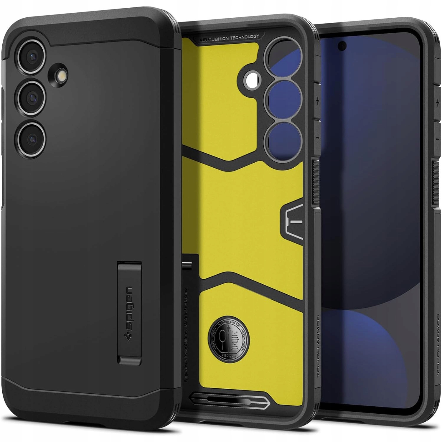 Pouzdro pro Galaxy S24 Fe, Spigen Tough Armor, pevné pouzdro s pancéřovou opěrkou