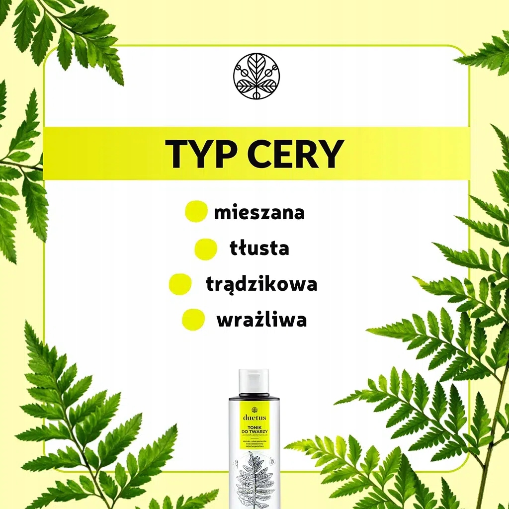 DUETUS Tonik do twarzy 150ml Rodzaj tonik