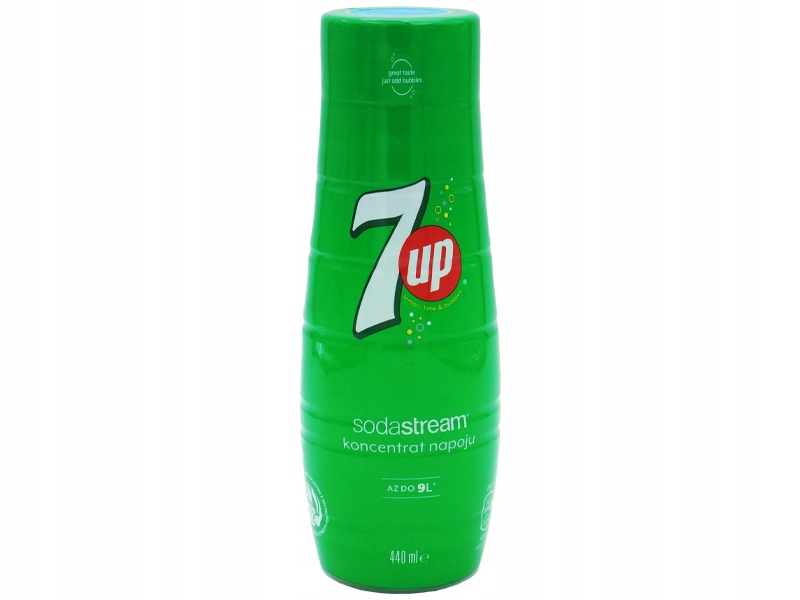 SYROP SODASTREAM KONCENTRAT 7 UP DO SATURATORA SODASTREAM 9L NAPOJU z 440ml Marka SodaStream