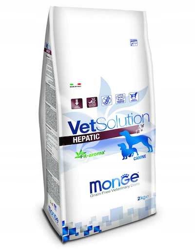 Monge Vetsol Dog-hepatic 2KG