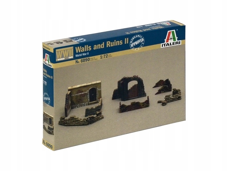 Italeri diorama Walls And Ruins II (1:72)