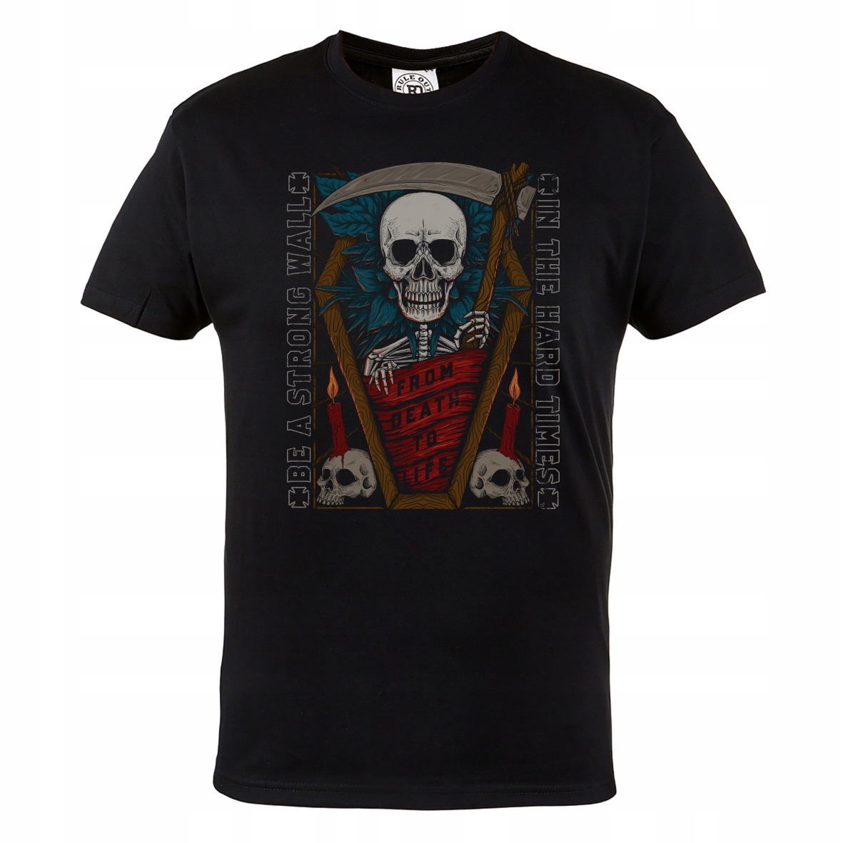 

Koszulka Muzyczna Punk Rock Heavy Metal Czaszka