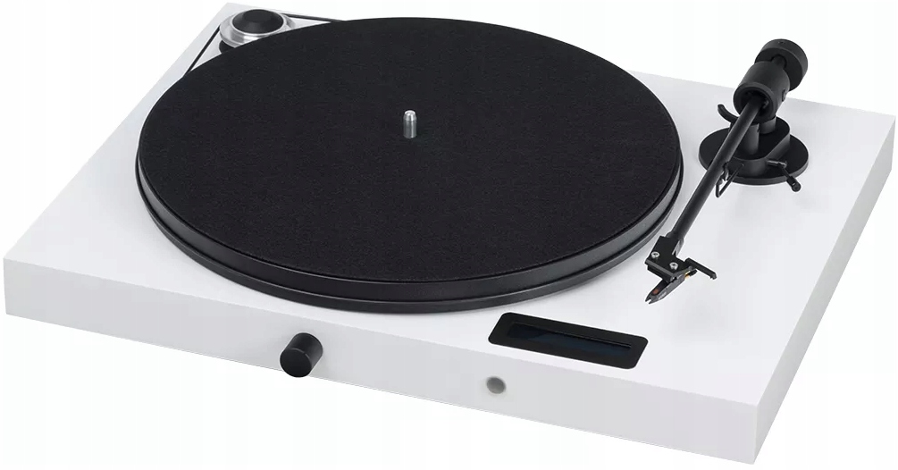 GRAMOFON ALL-IN-ONE WKŁADKA ORTOFON OM5E PROJECT JUKE BOX E BIAŁY