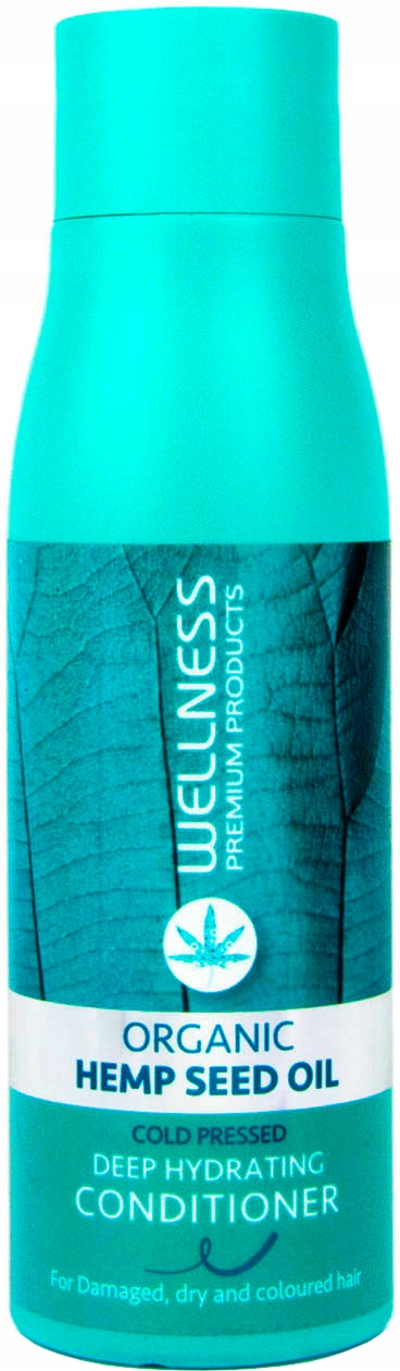 Wellness Premium Hloubkově Hydratační Kondicionér Z Konopí 500 ml Veganský