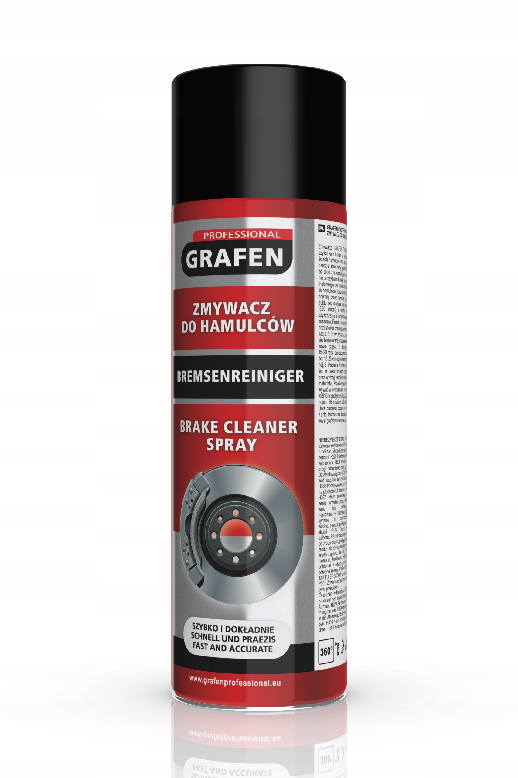 

Zmywacz do hamulców Grafen Professional 500 ml
