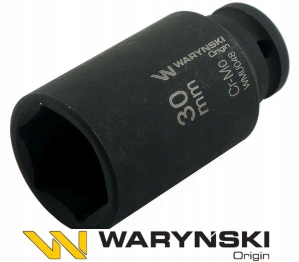 

Nasadka udarowa sześciokątna dł 1/2 30 mm Waryński
