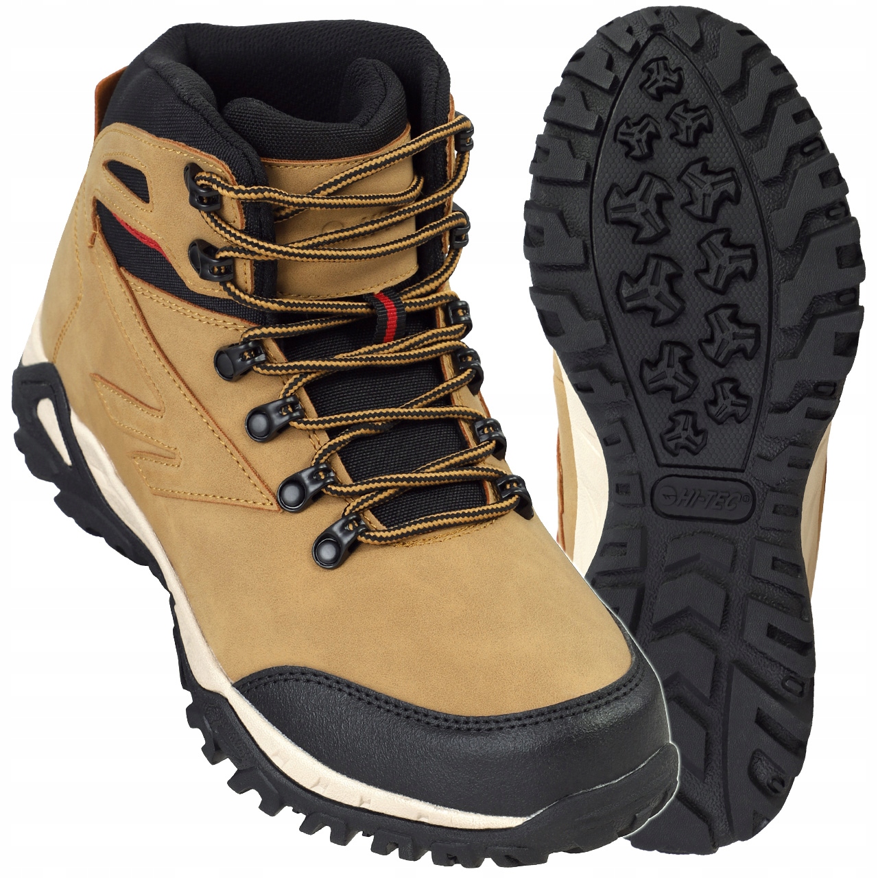 Pánské Turistické Horské Boty Hi-tec Medin MID Vysoké 42