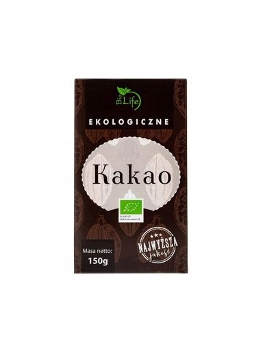 2x Biolife Ekologické kakao Bio 150 g