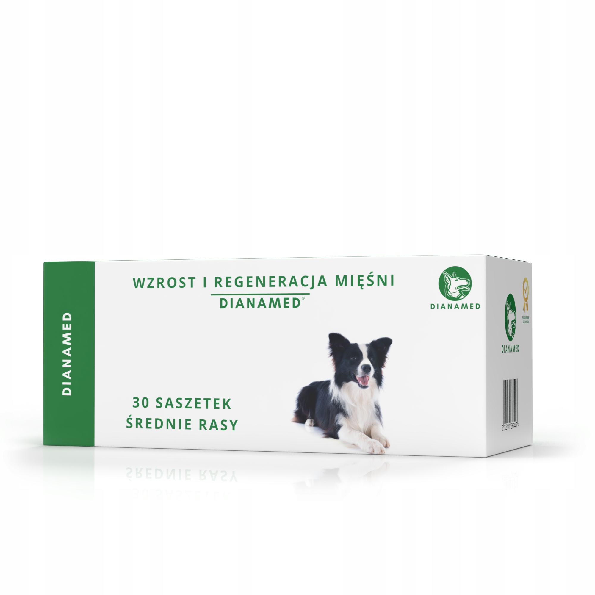 Dianamed wzrost i regeneracja mięśni średnie rasy