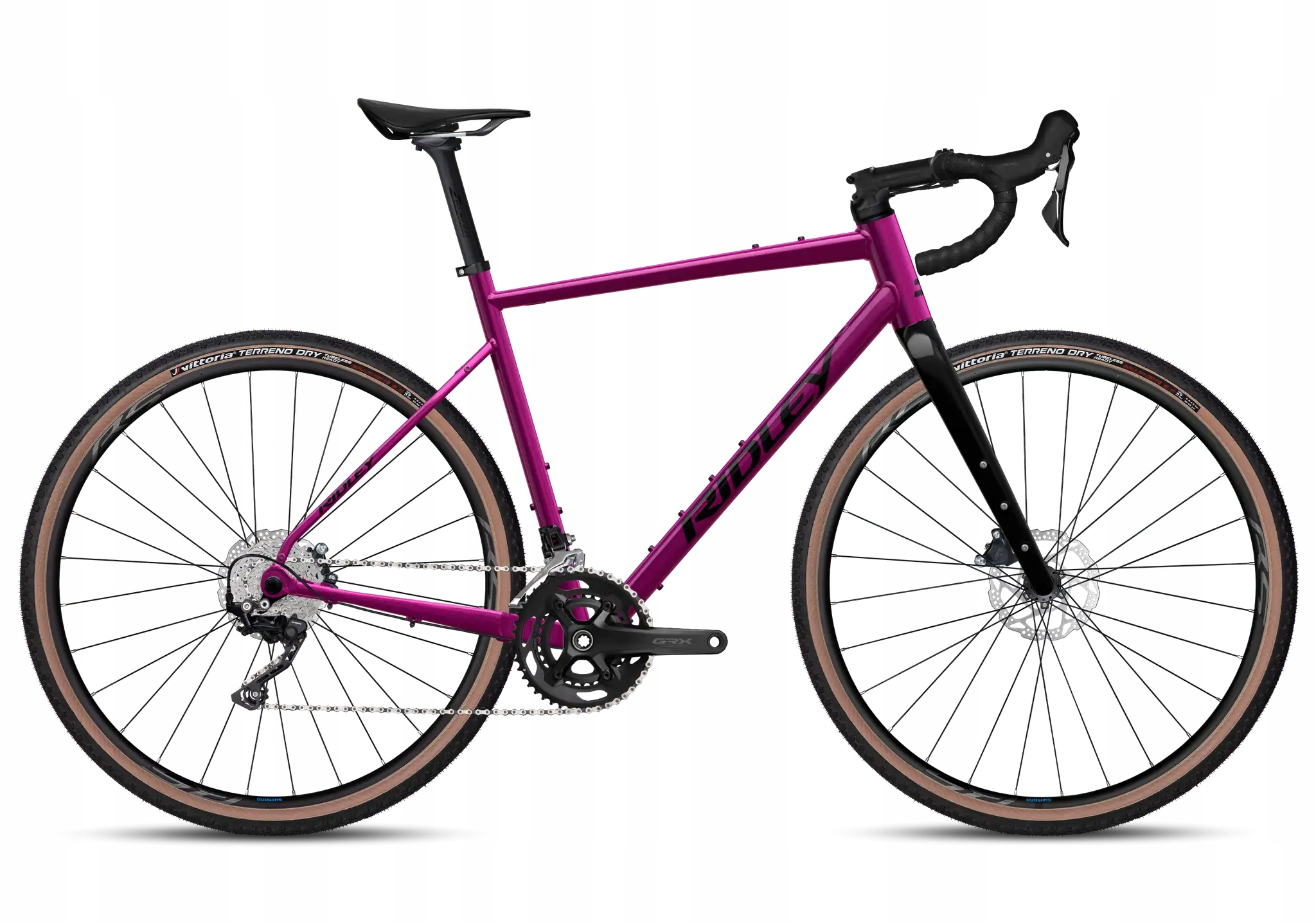 Rower Gravel Ridley Kanzo Adventure Alu GRX400 Jazzberry Jam Xs