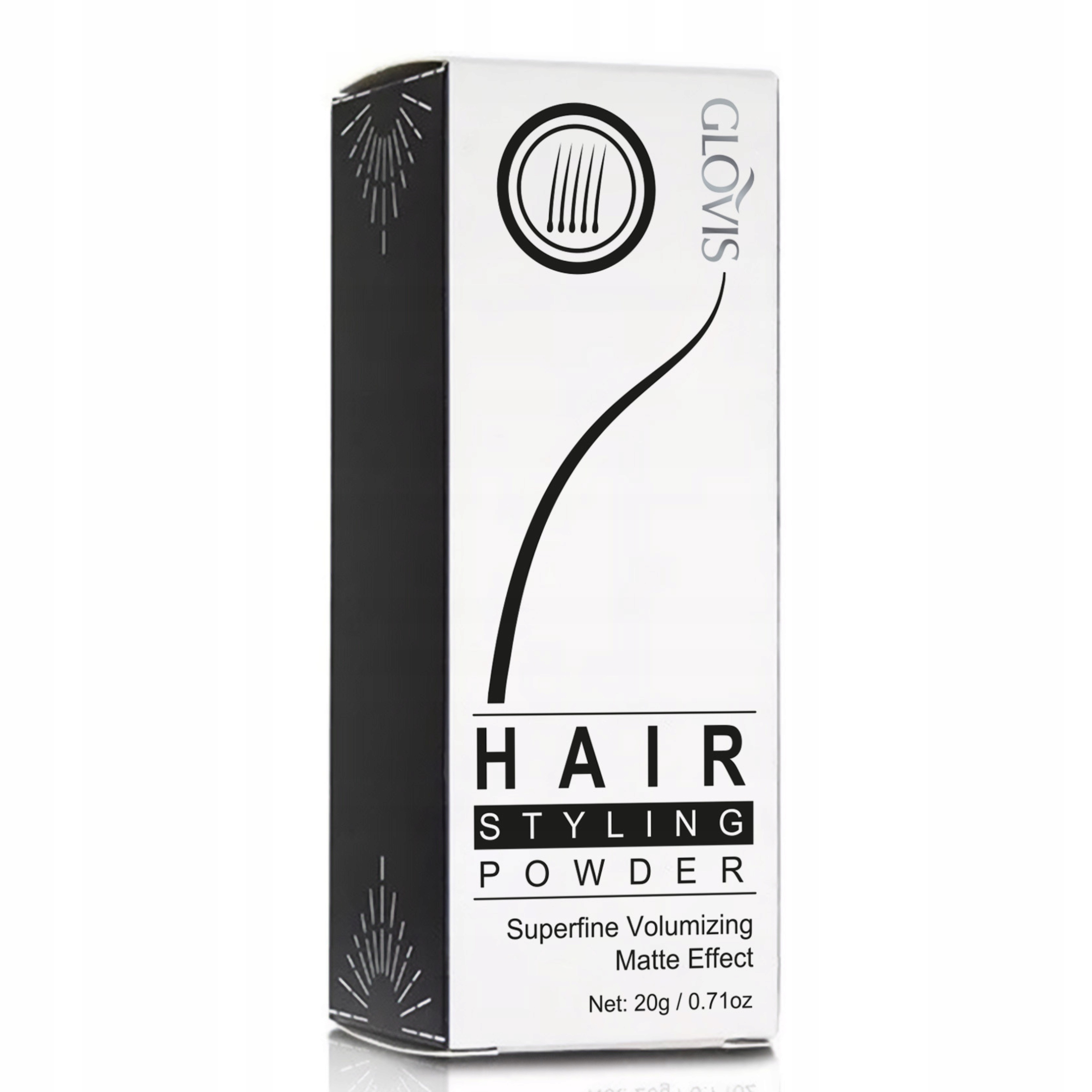 GLOVIS 20g Matte Volume & Hold Profesjonalny Puder do Włosów Stylizacja