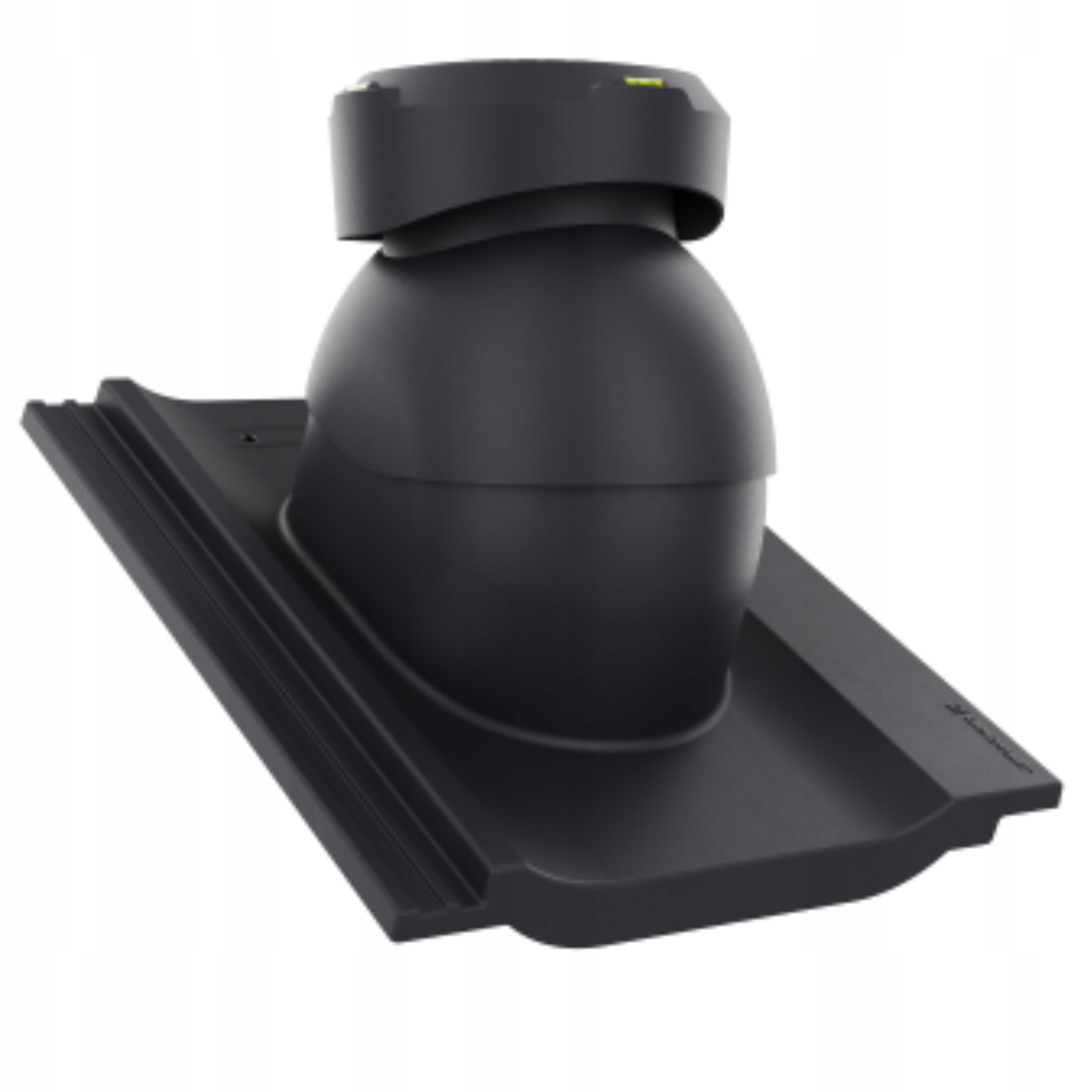 Krbový kanalizační ventilátor fi110 Creaton Kioto Grafit Planar