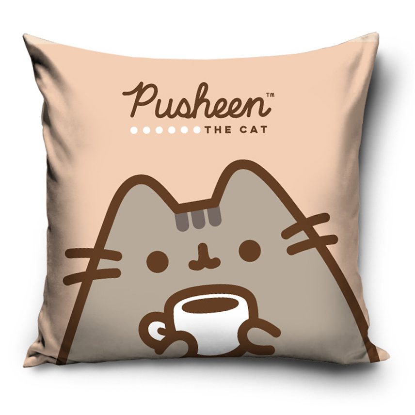 KOT PUSHEEN THE CAT POSZEWKA DLA DZIECKA DZIECIĘCA 40x40cm