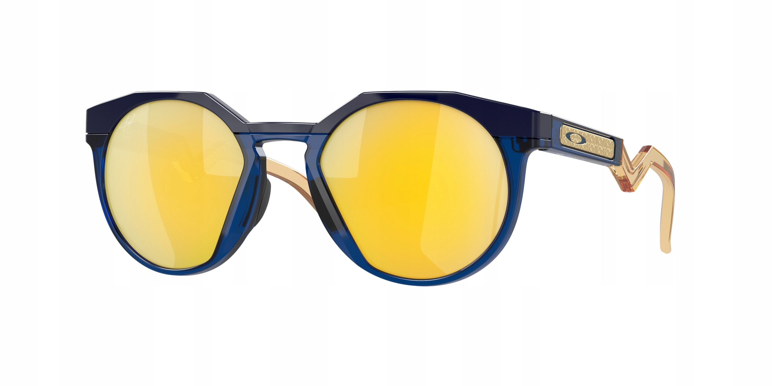 Brýle Oakley hstn Km Navy/tmss Blue/prim 24K Polarizace