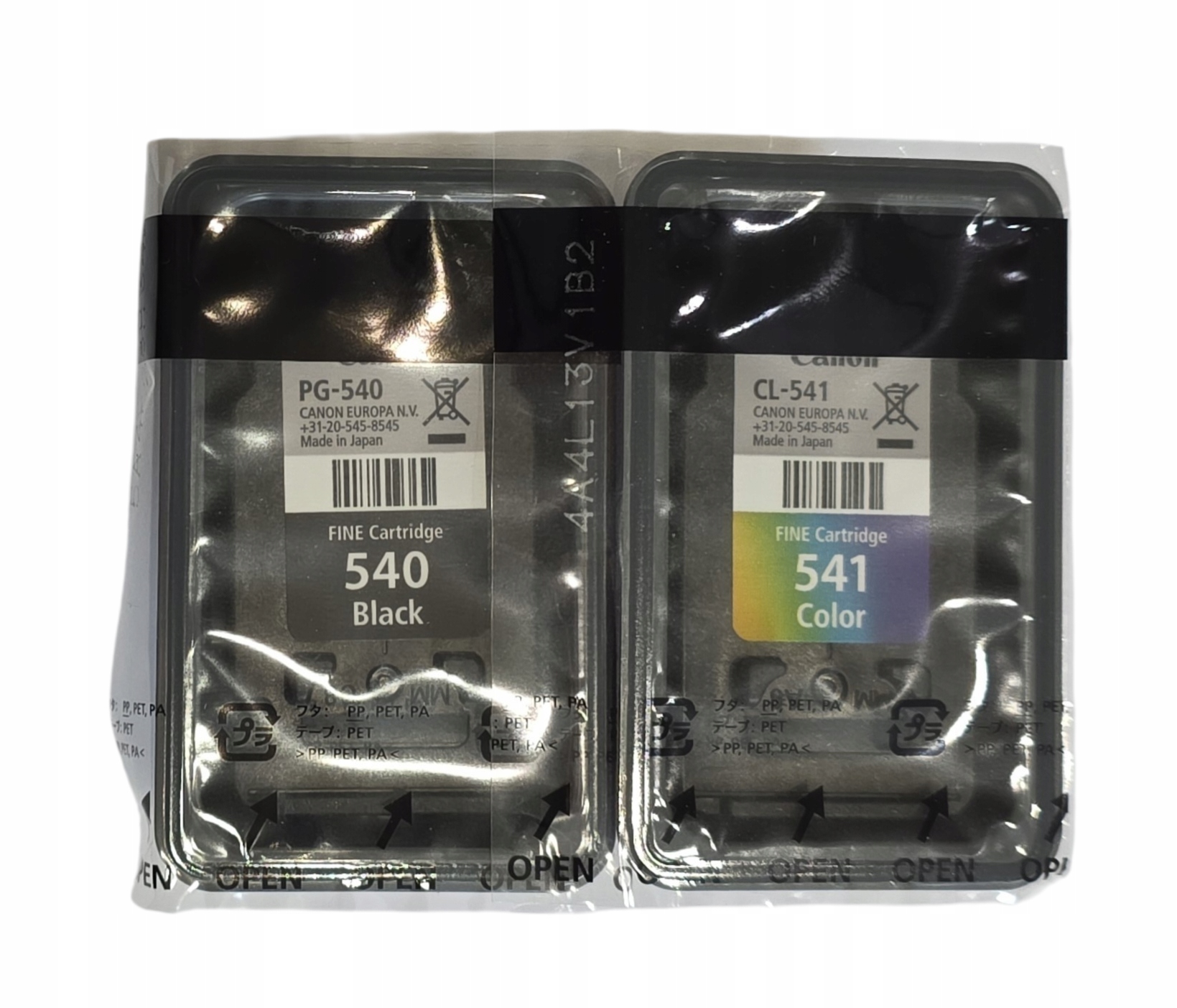 Komplet tuszy Canon PG-540 CL-541 MG3550 MG3650 TS5150 TS5151 oryginalne