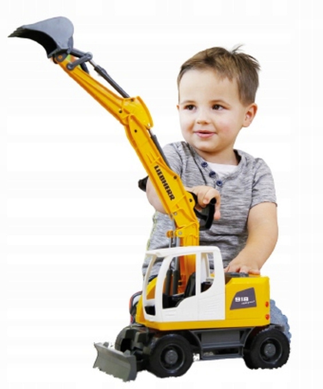 

Duża Koparka Lena Ruchoma Łyżka Liebherr 48 cm