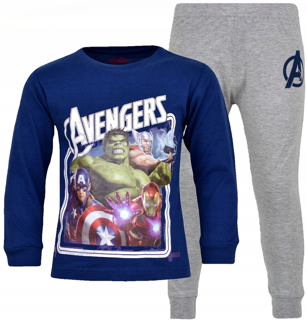 

piżama Avengers Hulk dziecięca długi rękaw 104
