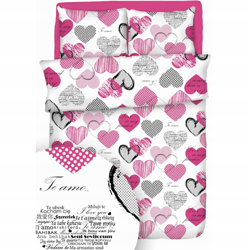Pościel Z Kory 140x200 1 x 70x80 Bardzo Gruba Polska 100% Bawełny 140G/m2