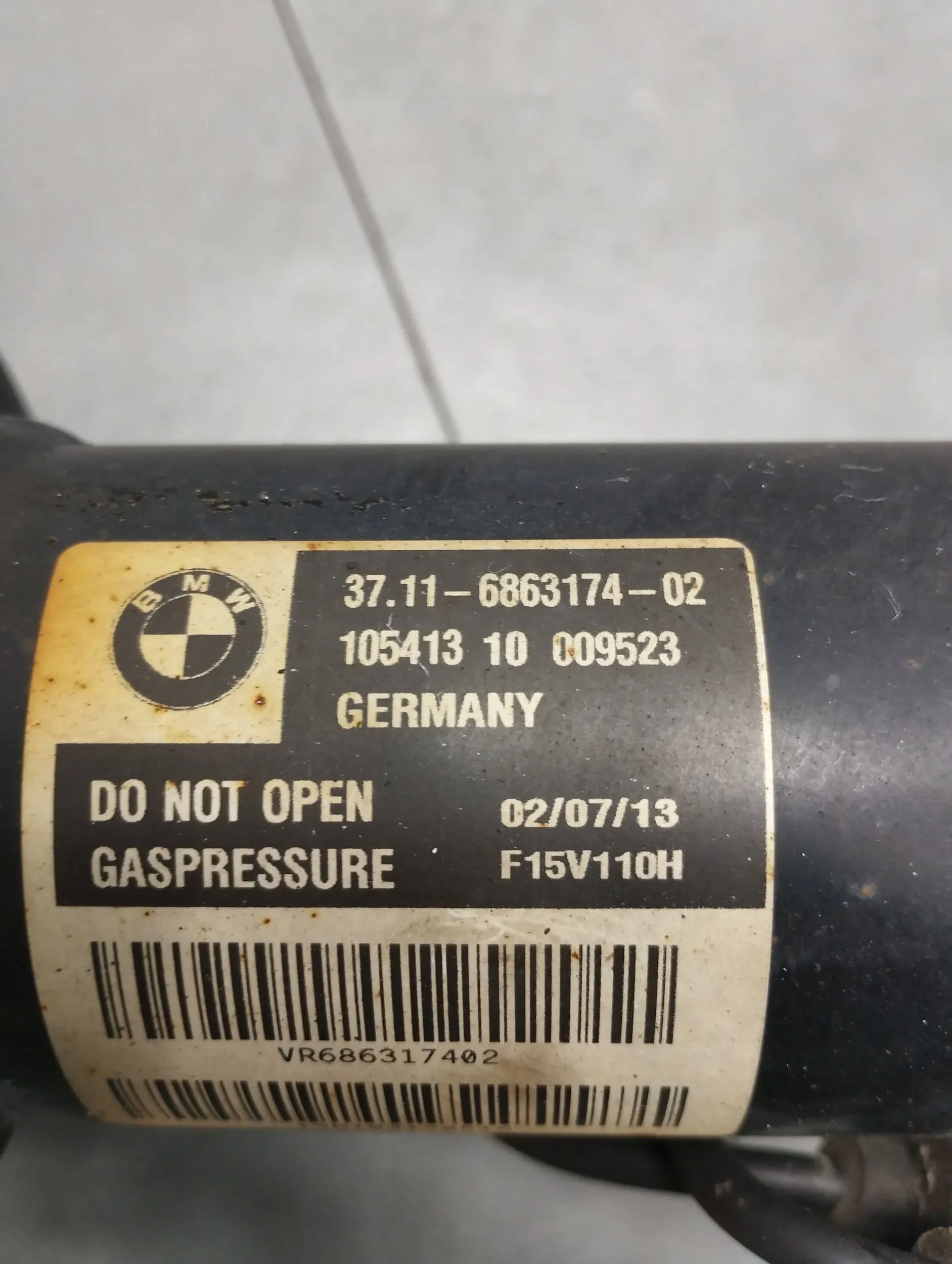 BMW X5 F15 shock absorber right front VDC 6863174