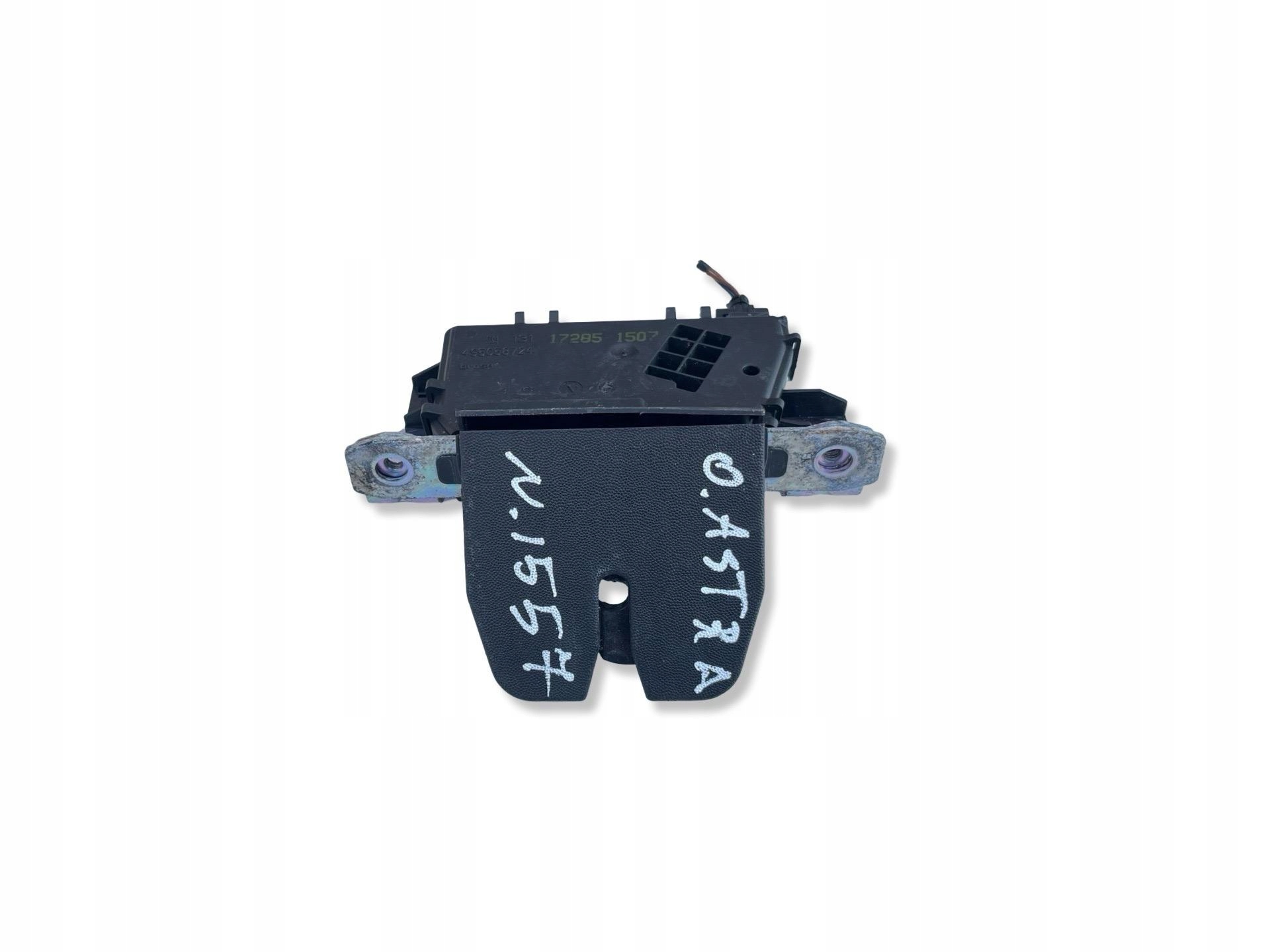 lock bonnet boot Opel Astra H facelift 2007 13117285