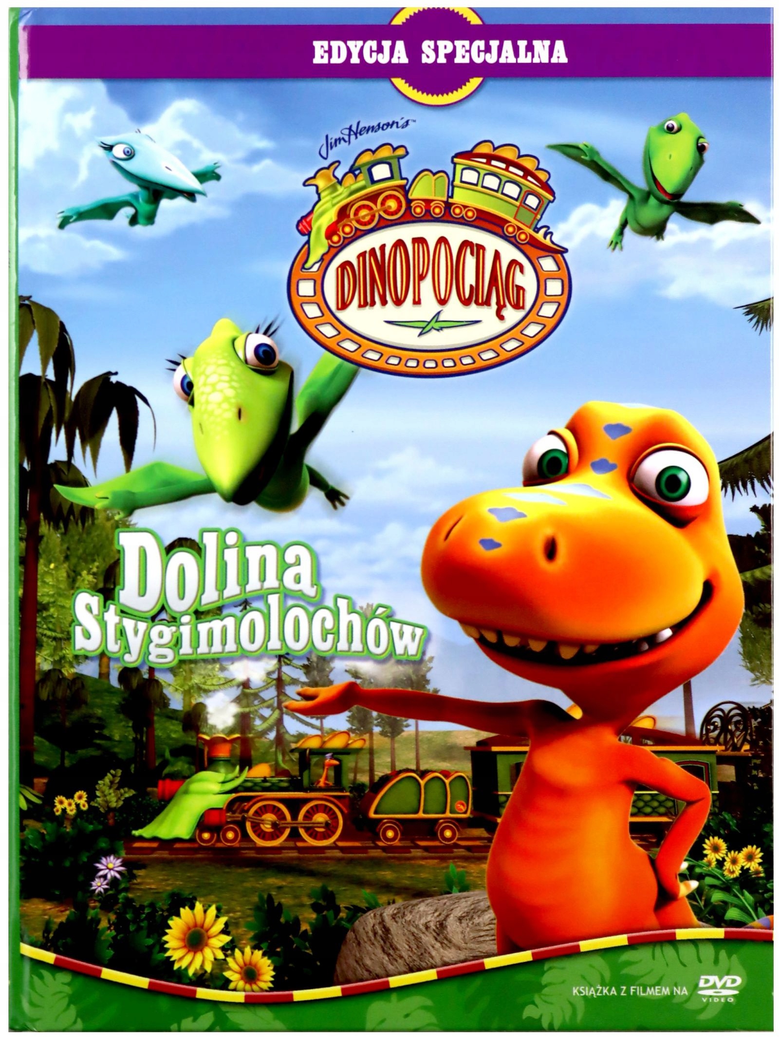 

Dinopociąg Dolina Stygimolochów (dvd)+(książka)