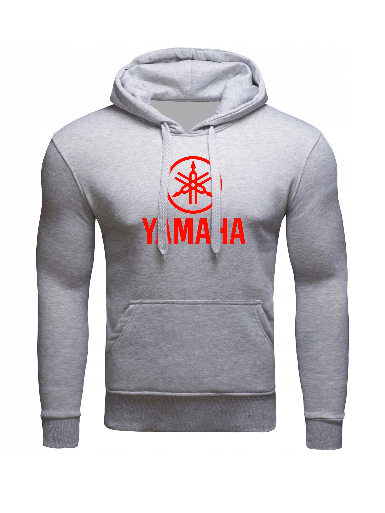 

Bluza Z Kapturem Yamaha Bawełniana Szara L