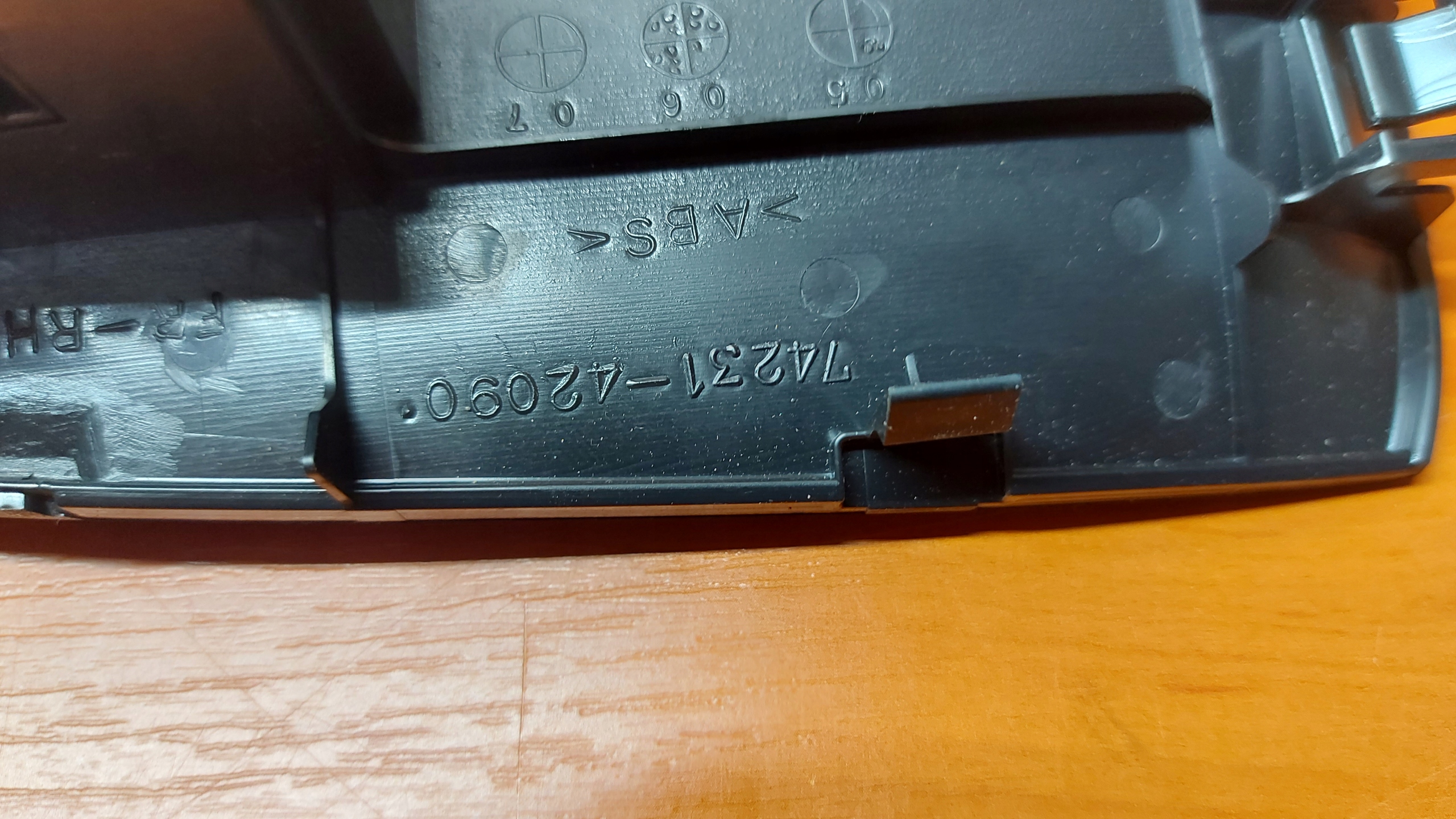 PANEL switch windows right front TOYOTA RAV4 III 06- EU