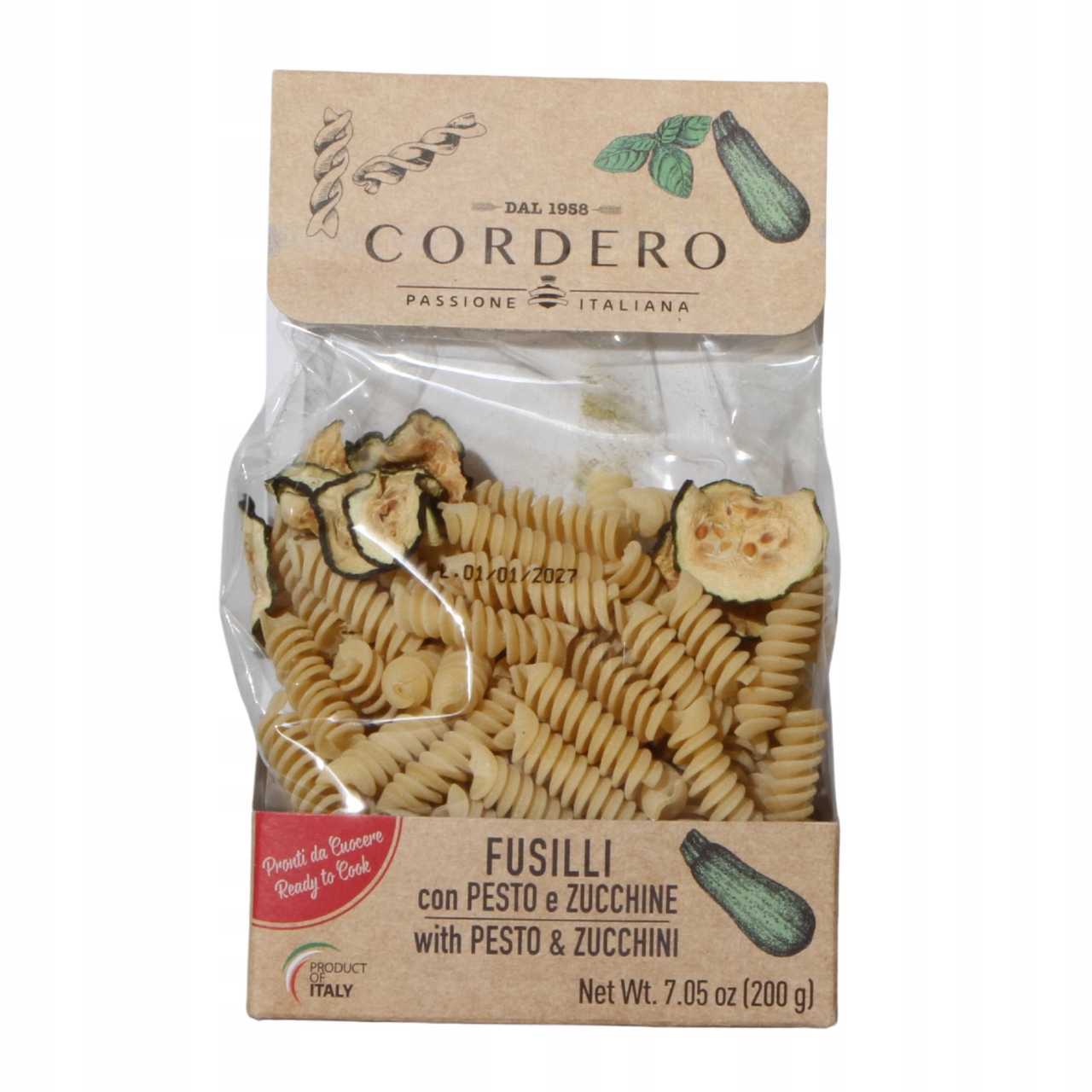 Levně 3X Cordero Těstoviny Fusilli 200g Itálie