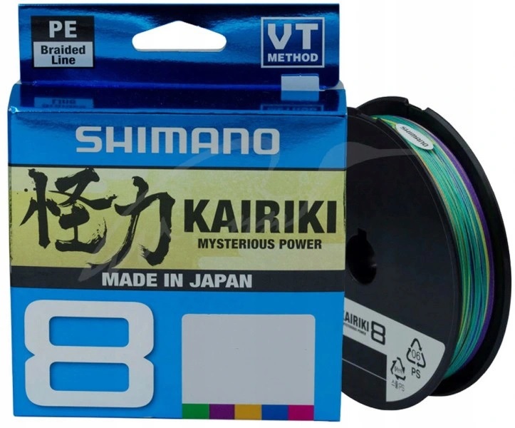 Shimano Kairiki 8 0,19mm 12,00kg 300m MultiColor