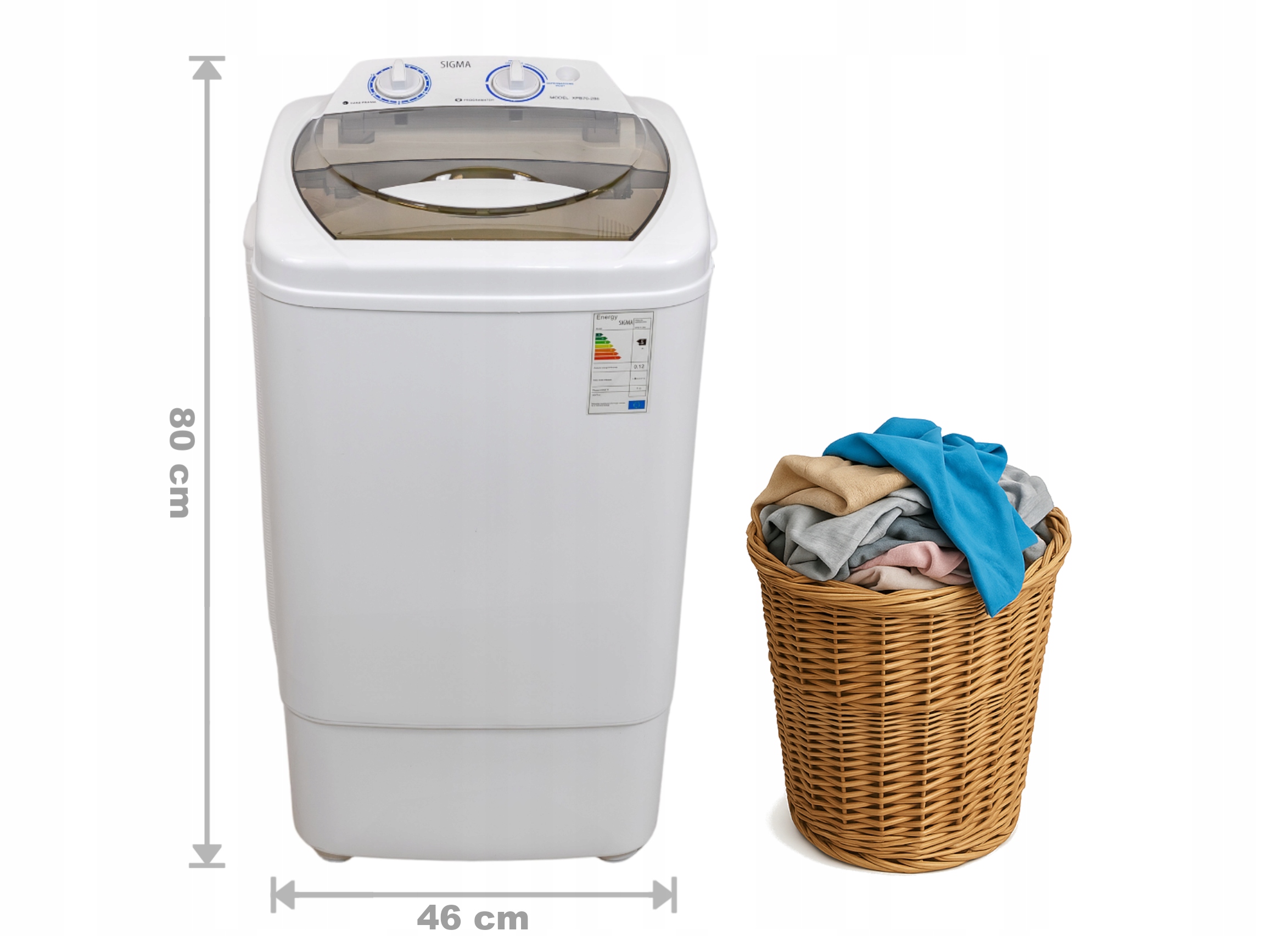 Pralka wirnikowa Sigma Xpb 70-288