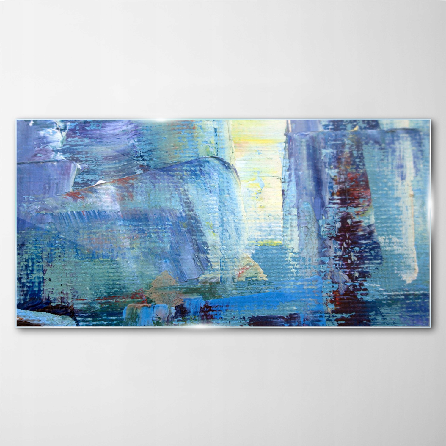 

Foto-obraz na ścianę szkło Maźnięcia farby 100x50