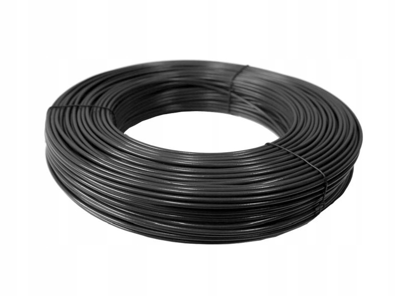 Napínací Drát Pro Plotovou Síť fi 3.5 A potažený ocelovým drátem o délce 100 m