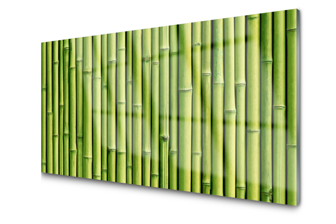 

Panel szklany Płytka Bambus Roślina 100x50