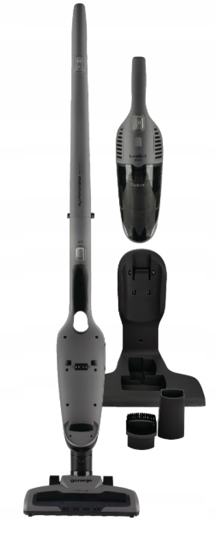 Tyčový vysavač Gorenje SVC216FGD stříbrný/šedý