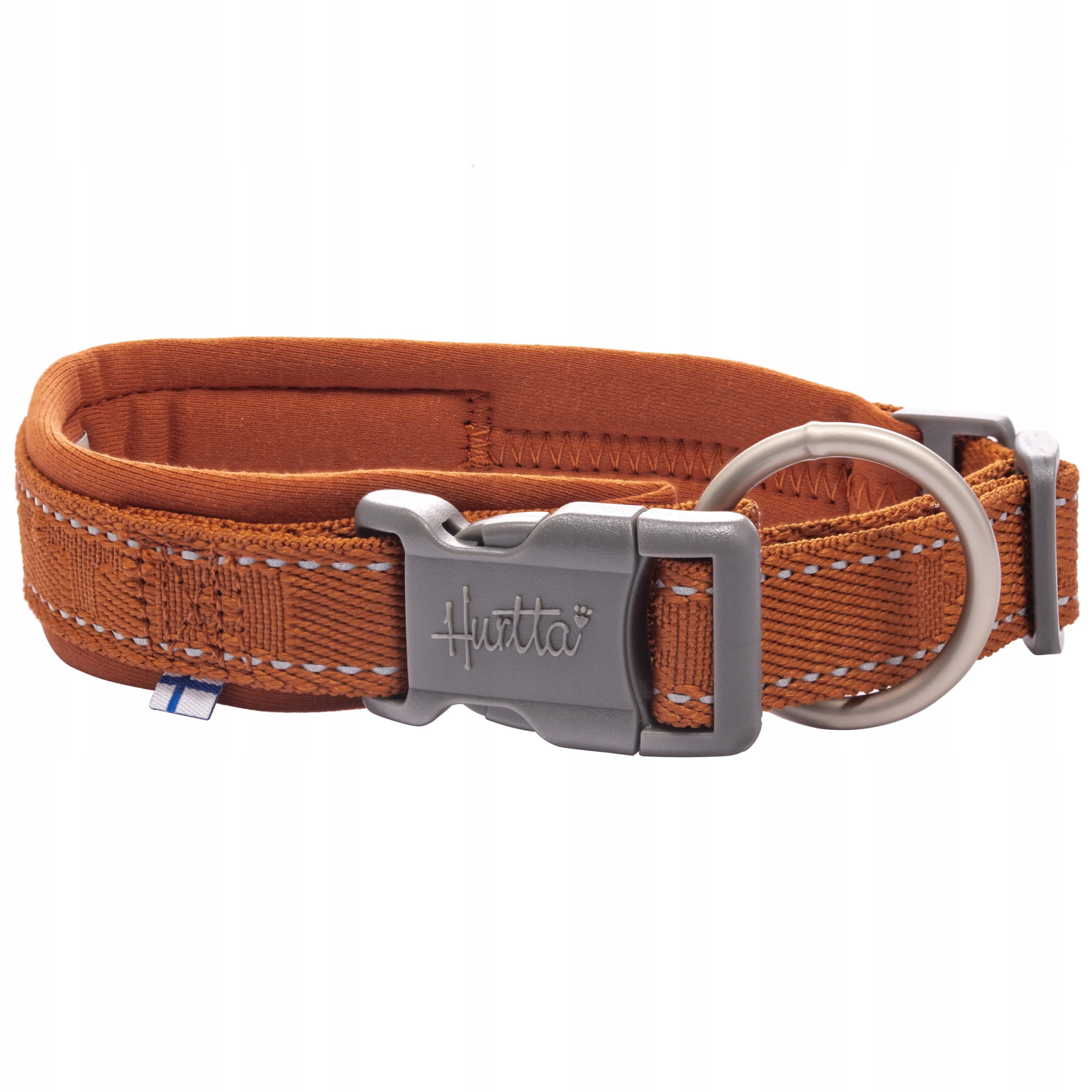 Hurtta Casual Collar Eco Cinnamon wytrzymała obroża dla psa 30-40