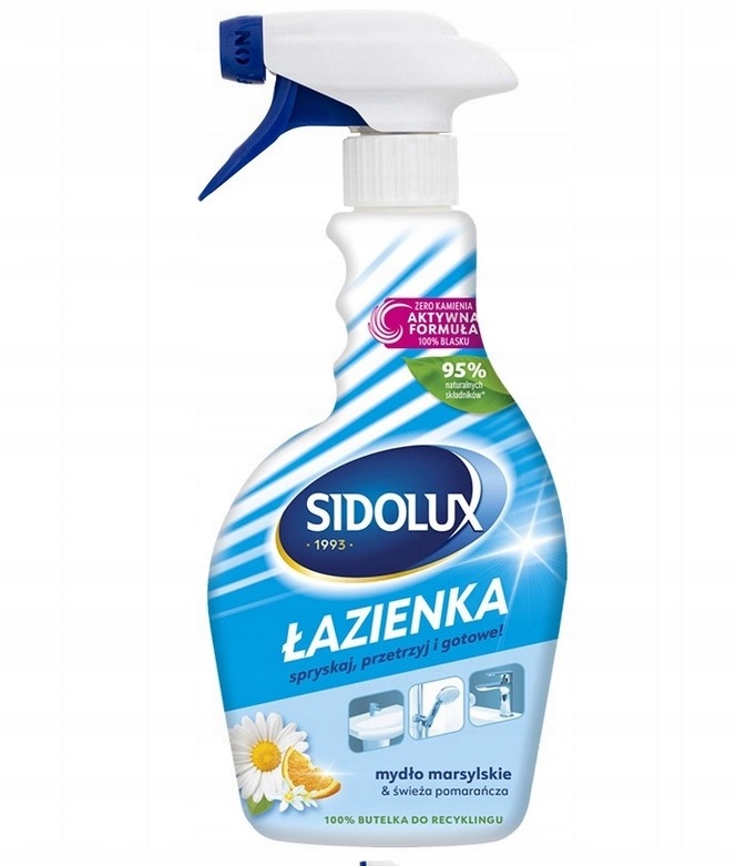 

Sidolux do czyszczenia łazienki mydło marsylskie