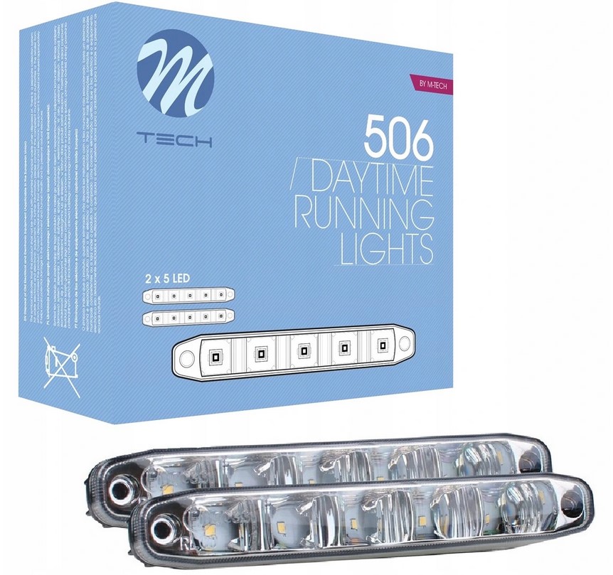 

Światła Dzienne Led Pasek 16 CM Homologacja E4