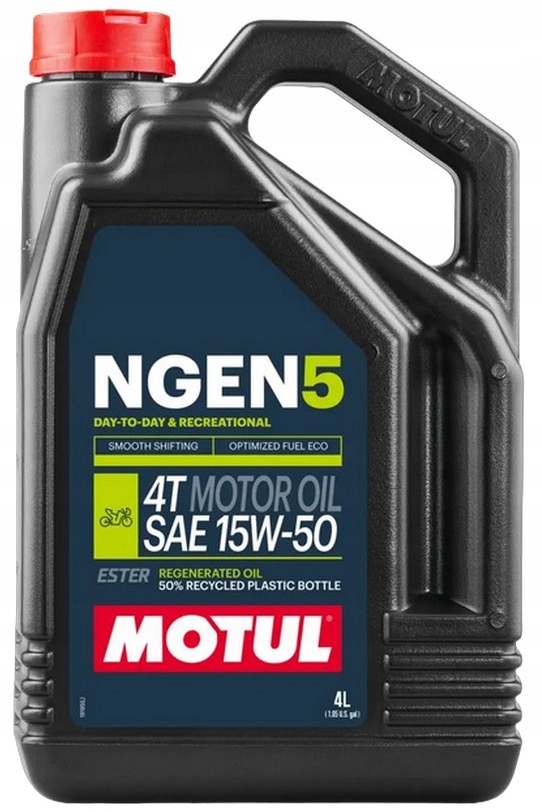 Motorový olej Motul 15W50 Ngen 5 4T 4L 4 l 15W-50