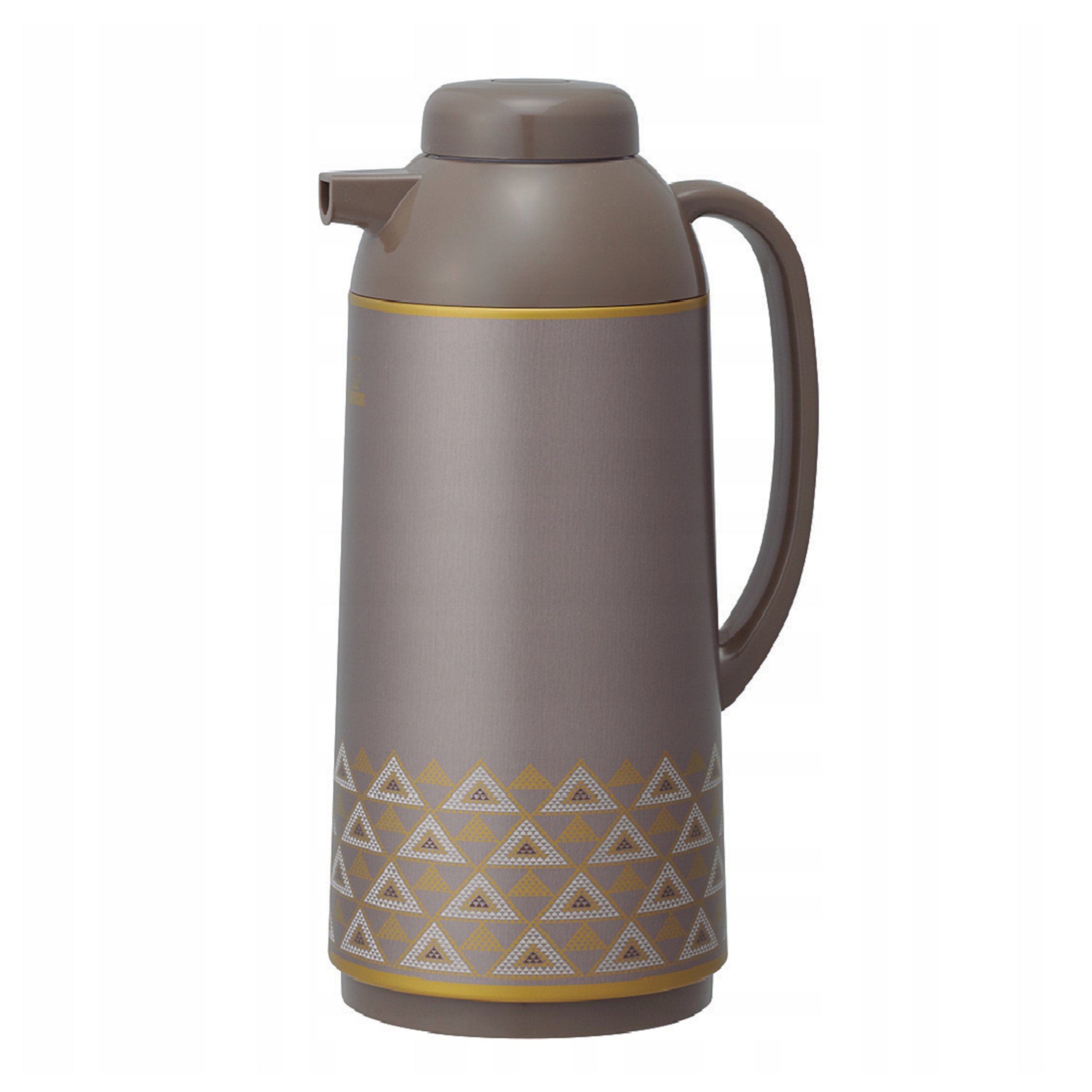 Sklenená termo kanvica na kávu hnedá Zojirushi AGYE-19 1,85L, priestranná