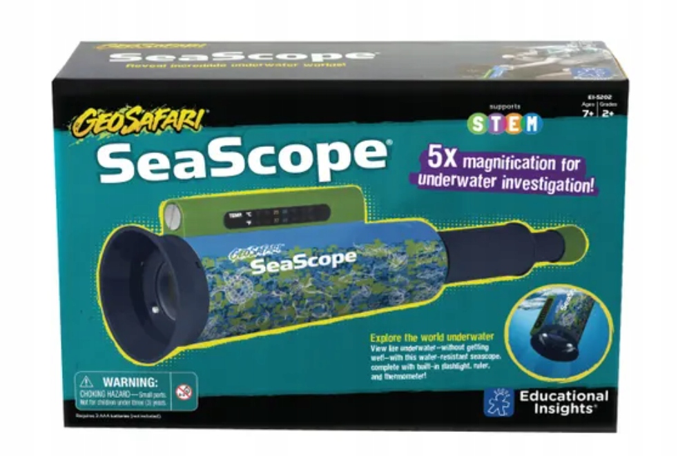 Geosafari SeaScope - luneta do obserwacji podwodnych
