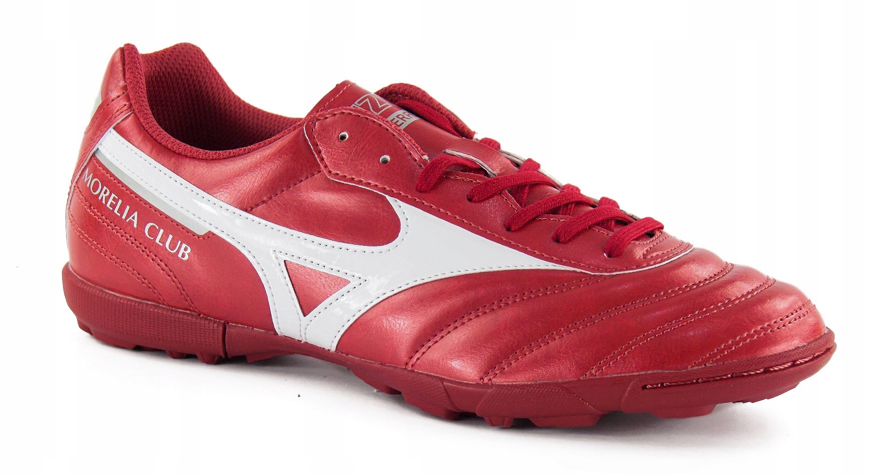 Mizuno Morelia II Club As Buty Piłkarskie Męskie P1GD221660 Czerwony/Biały/