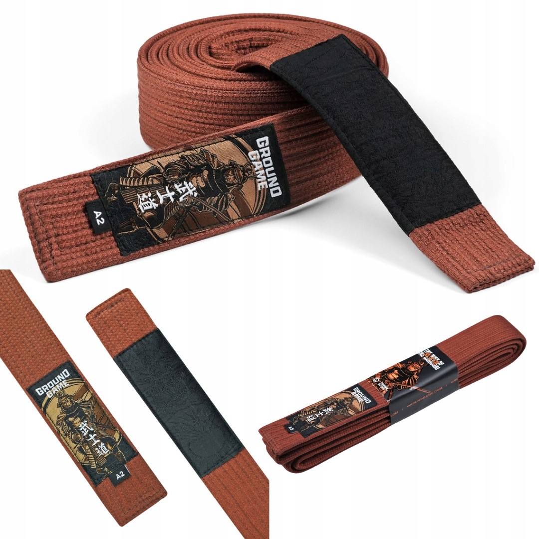 Pas do Bjj Ground Game Premium Brązowy r. A1