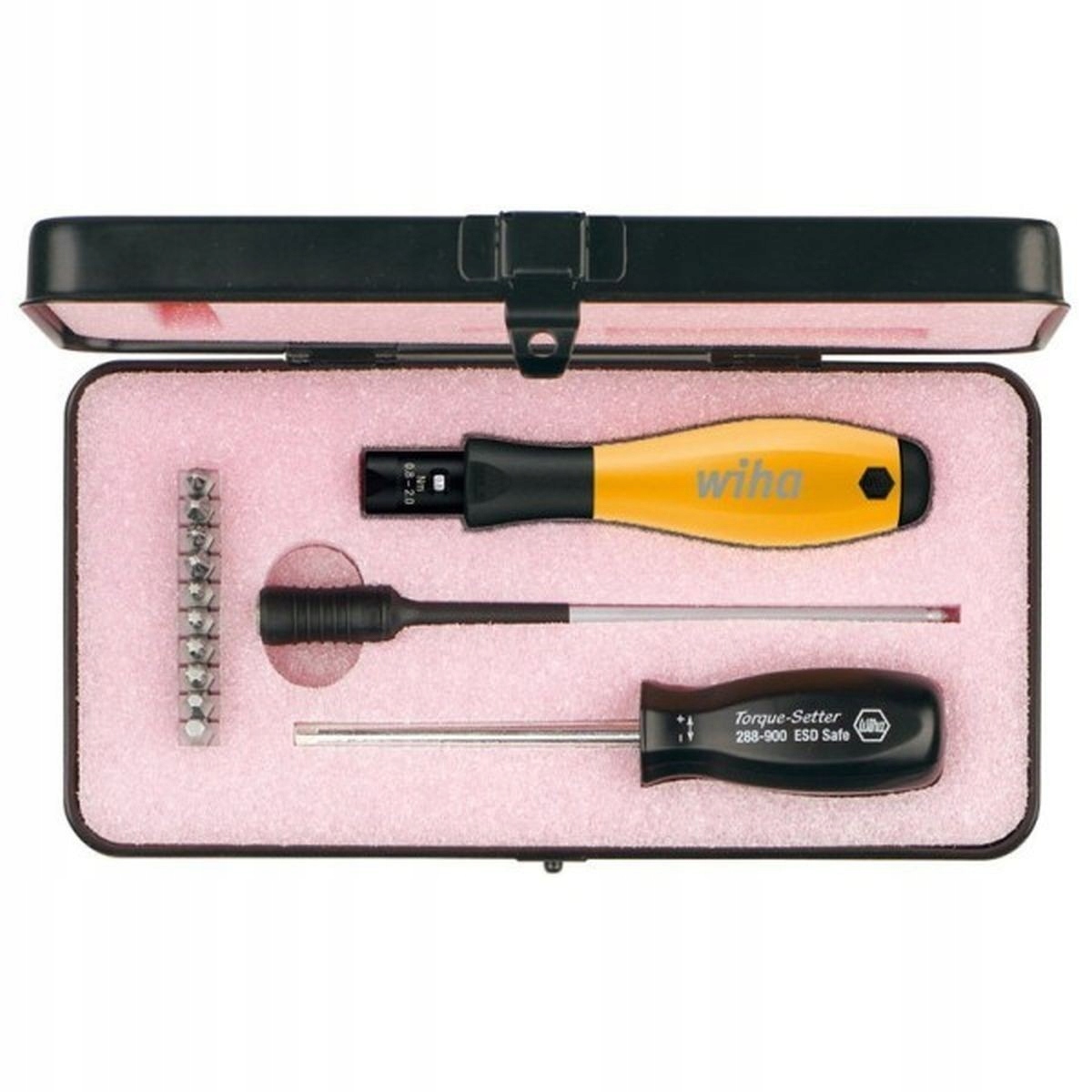 Wkretak dynamometryczny trzony zestaw ESD Wiha Mark Wiha